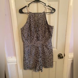 Charlotte Russe Lace Romper